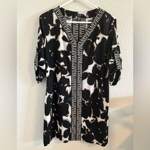 Alfani Black and White Mini Dress